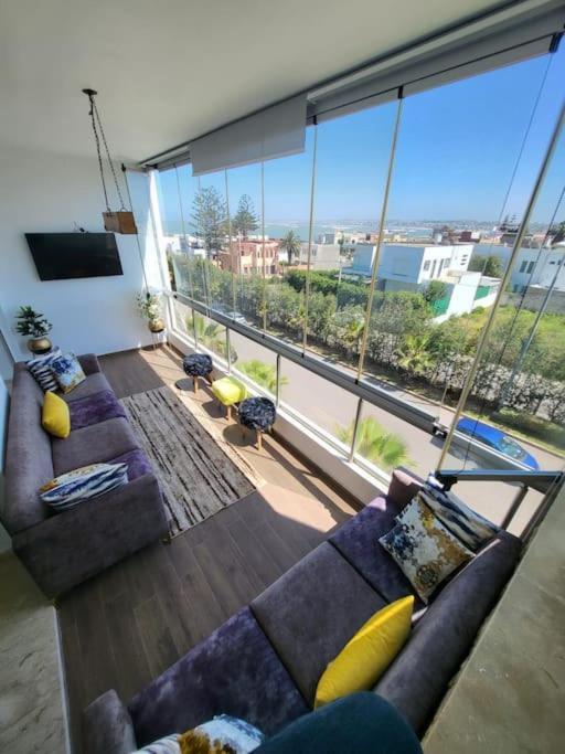 Appart 100 M2 Haut Standing En Bord De Mer Casablanca Extérieur photo