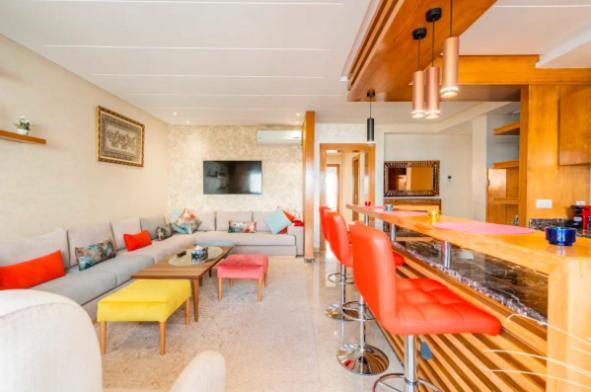 Appart 100 M2 Haut Standing En Bord De Mer Casablanca Extérieur photo